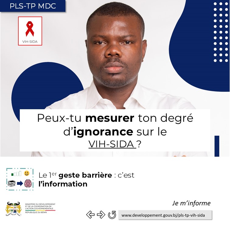 publicité VIH-SIDA degré d’ignorance 